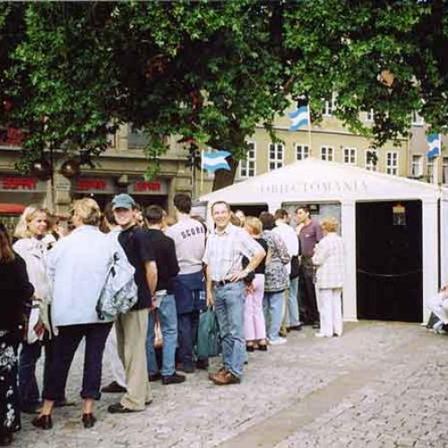 Altijd volle bak zoals hier in Braunschweig (D)